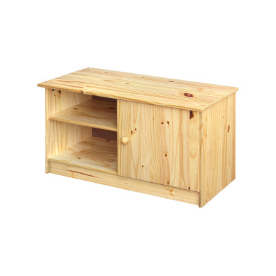 Botník do předsíně. Masiv borovice lakovaný