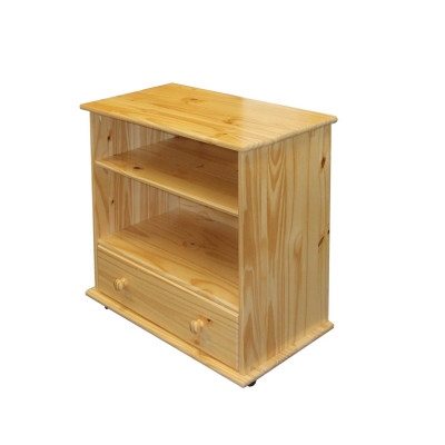 TV stolek SIGURD. Masiv borovice lak