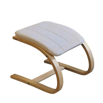 Podnožka k relaxačnímu křeslu LISA. Béžová