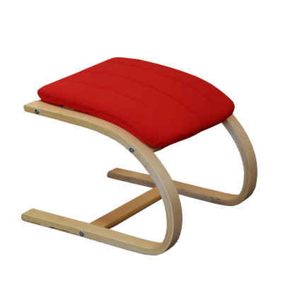 Podnožka ke křeslu LISA. Červená