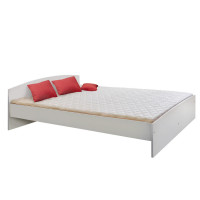 Dvoulůžková manželská postel 180x200. Bílá