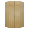 Rohová skříň ESO. Buk