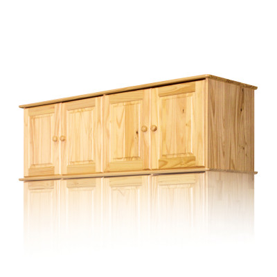 Nástavec na skříň 8xxx z masivu 4D. Borovice lak