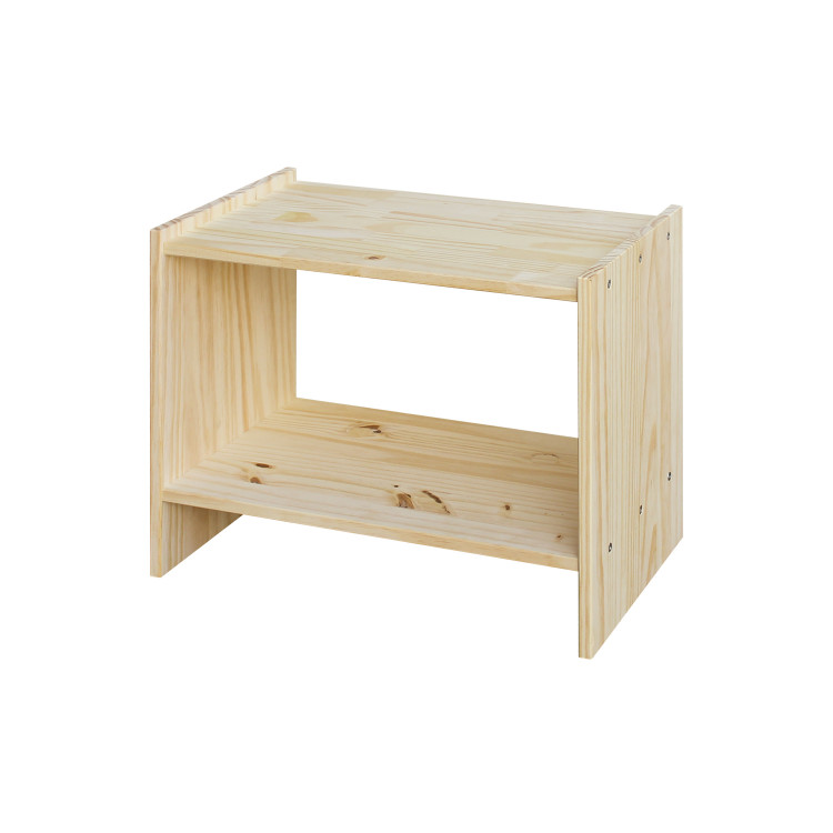 Odkládací noční stolek. Masiv borovice nelakovaný