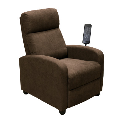 Masážní křeslo DELUXE. Hnědé