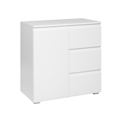 Komoda se zásuvkami IMAGE. Bílá