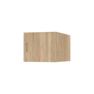 Nástavec na úzkou šatní skříň ESO 1D dub sonoma – horní díl pro rozšíření úložného prostoru