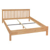 Dvoulůžková manželská postel 180x200 TORINO. Masiv borovice medový vosk