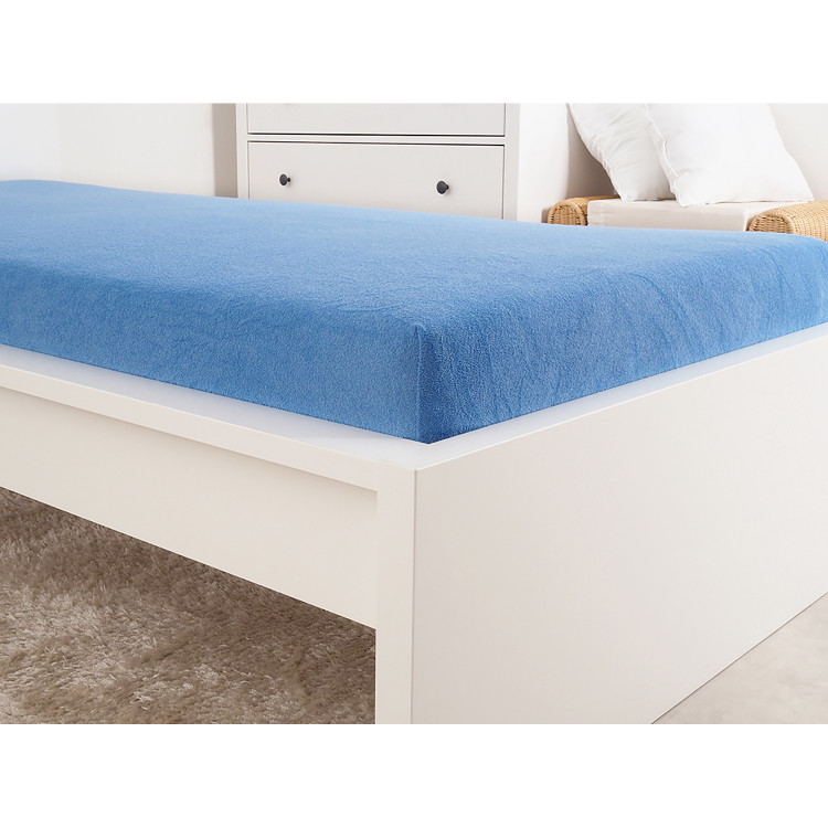 Prostěradlo jersey IDEAL 180x200 světle modré Prostěradlo jersey IDEAL 180x200 světle modré