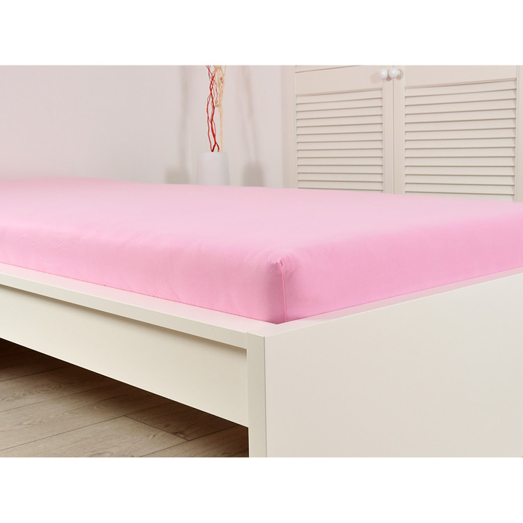 Prostěradlo jersey IDEAL 180x200 růžové Prostěradlo jersey IDEAL 180x200 růžové