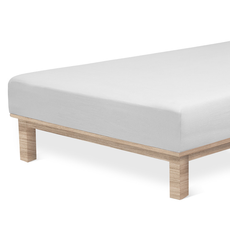 Prostěradlo Andrea Simone boxspring 90x200x35 šedé Prostěradlo Andrea Simone boxspring 90x200x35 šedé