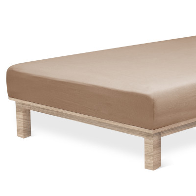 Prostěradlo Andrea Simone boxspring 90x200x35 ořechové Prostěradlo Andrea Simone boxspring 90x200x35 ořechové