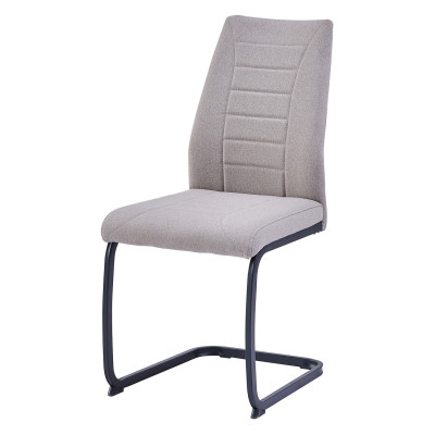 Jídelní židle EMINS. Šedobéžová