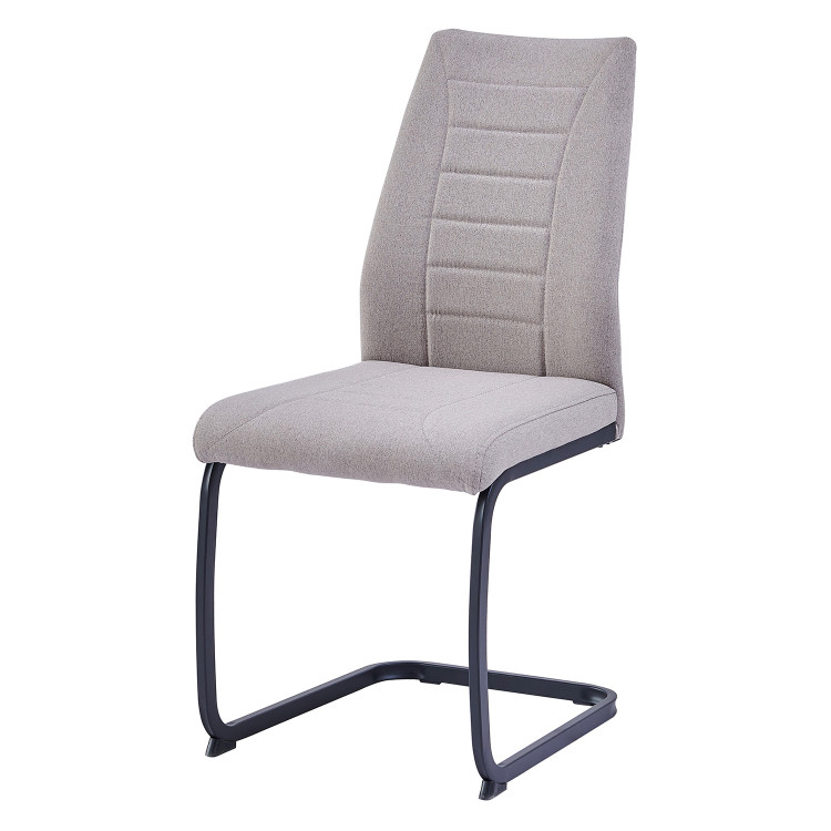 Jídelní židle EMINS. Šedobéžová