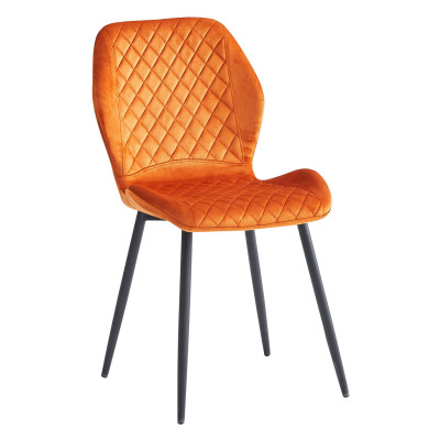 Jídelní židle LINA. Oranžová