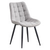 Jídelní židle MARGARITA. Světle šedá