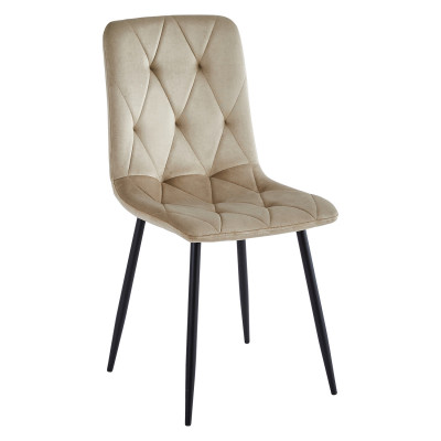 Jídelní židle MELITA. Šedobéžová