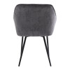 Jídelní židle MOSUN. Tmavě šedá