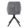Otočná jídelní židle PERUN. Šedá