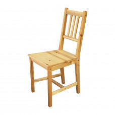 Jídelní židle PRIMERIO. Masiv borovice lakovaná