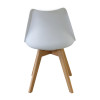 Jídelní židle QUATRO. Buk/bílá