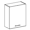 Horní skříňka, bílá, levá, FABIANA W - 60