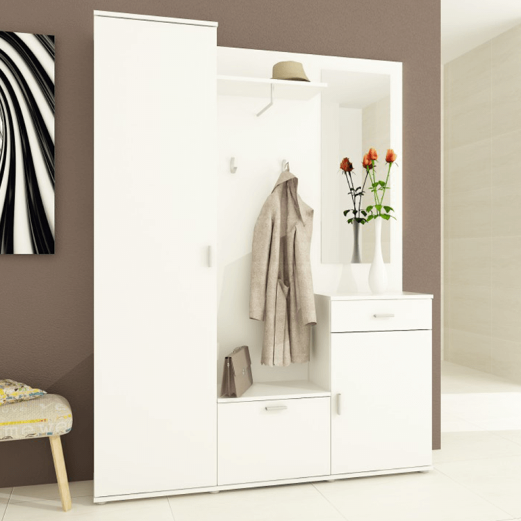 Předsíňová sestava AMALIA. Bílá