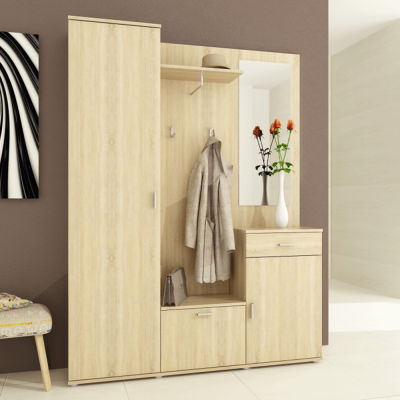 Předsíňová sestava AMALIA. Dub sonoma