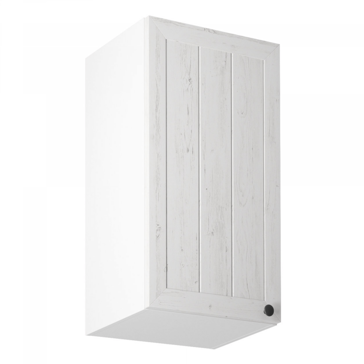 Horní skříňka G40, levá, bílá /sosna andersen, PROVANCE