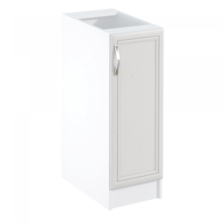 Spodní skříňka D30, pravá, bíla/sosna Andersen, SICILIA