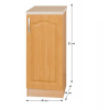 Kuchyňská skříňka, olše, pravá, LORA MDF NEW KLASIK S40 Kuchyňská skříňka, olše, pravá, LORA MDF NEW KLASIK S40