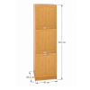 Kuchyňská skříňka, pravá, olše, LORA MDF NEW KLASIK S40 / 210/57 Kuchyňská skříňka, pravá, olše, LORA MDF NEW KLASIK S40 / 210/57