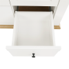 Vitrína MZ6, bílá/dub grand, LEON Vitrína MZ6, bílá/dub grand, LEON