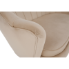 Lavice ve stylu Art-deco, béžová Velvet látka / gold chrom-zlatý, NOBLIN Lavice ve stylu Art-deco, béžová Velvet látka / gold chrom-zlatý, NOBLIN