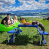 Nafukovací sedací vak/lazy bag, zelená, LEBAG Nafukovací sedací vak/lazy bag, zelená, LEBAG