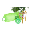 Nafukovací sedací vak/lazy bag, zelená, LEBAG Nafukovací sedací vak/lazy bag, zelená, LEBAG