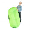Nafukovací sedací vak/lazy bag, zelená, LEBAG Nafukovací sedací vak/lazy bag, zelená, LEBAG
