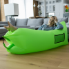 Nafukovací sedací vak/lazy bag, zelená, LEBAG Nafukovací sedací vak/lazy bag, zelená, LEBAG