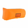 Nafukovací sedací vak/lazy bag, oranžová, LEBAG