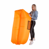 Nafukovací sedací vak/lazy bag, oranžová, LEBAG