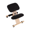 Ergonomická klekačka, černá/buk, GROCO