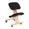 Ergonomická klekačka, černá/buk, GROCO