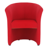 Klubové křeslo CUBA. Červené