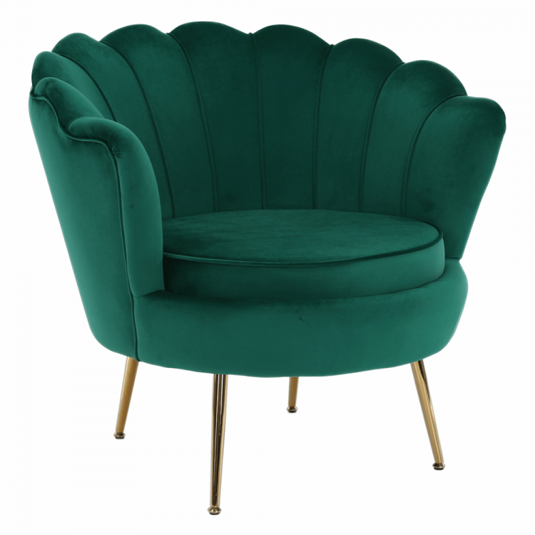 Křeslo ve stylu Art-deco, smaragdová Velvet látka / gold chrom-zlatý, NOBLIN Křeslo ve stylu Art-deco, smaragdová Velvet látka / gold chrom-zlatý, NOBLIN