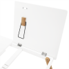 Příruční stolek na notebook / držák na tablet MELTEN. Bílá / přírodní bambus