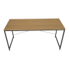 Psací stůl MELLORA 150x60. Dub / černá