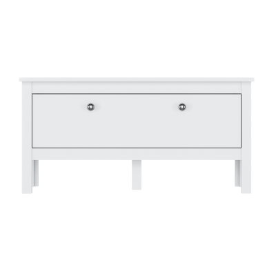 Botník 1K, bílá, OLJE