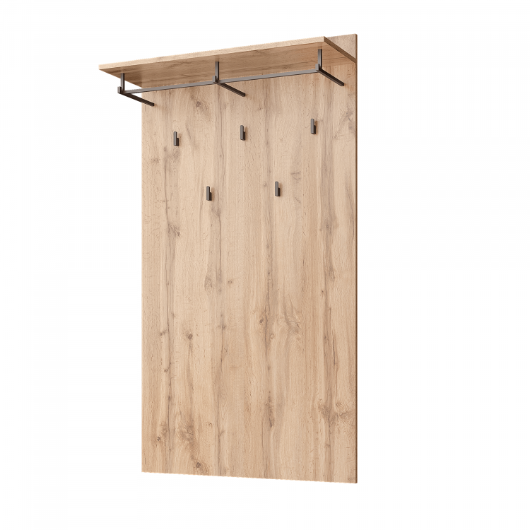 Věšákový panel MORATIZ. Dub wotan