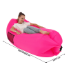 Nafukovací sedací vak/lazy bag, růžová, LEBAG Nafukovací sedací vak/lazy bag, růžová, LEBAG