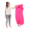 Nafukovací sedací vak/lazy bag, růžová, LEBAG Nafukovací sedací vak/lazy bag, růžová, LEBAG